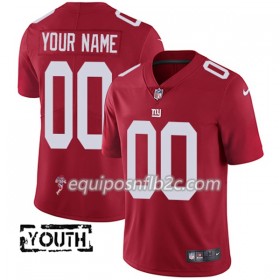 Camiseta Niño NFL New York Giants Personalizar Rojo